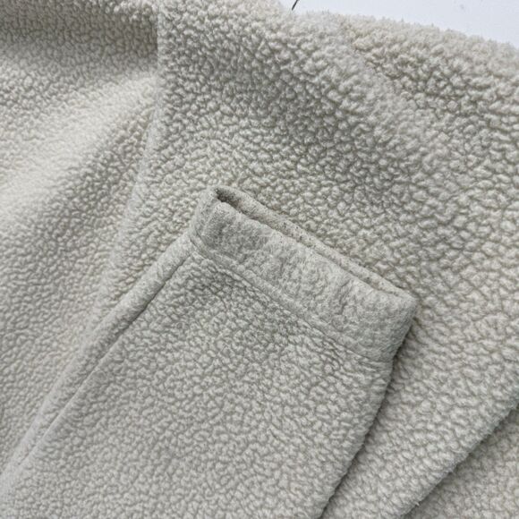 Vintage Y2K Volcom Sherpa Hoodie Pullover Pockets Sz L Loose Fit Skateboarding - Picture 5 of 11